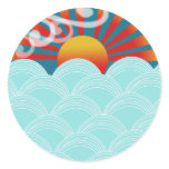 Wind water stickers, award winner design