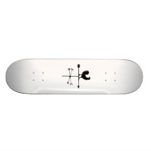 Wind Weather Vane Skate Board Deck