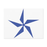 wind wheel icon postcard