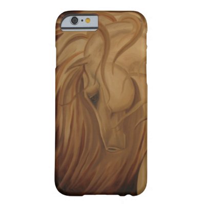Windblown Classical Horse Barely There iPhone 6 Case