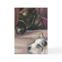 WindChill and Walker Greeting card