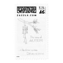 Windchimes Autism Postage Stamp - Hand drawn by lorin_neikirk Windchimes Autism Postage Stamp - Hand drawn