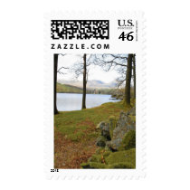 Windermere Lake In Lake District Stamp