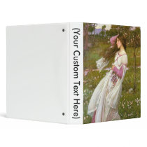 Windflowers Vinyl Binders