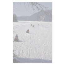 Winding out down the lakes customized stationery