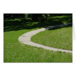 Winding path cards