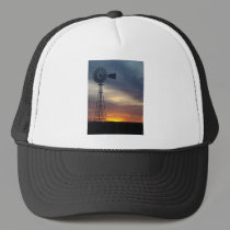 Windmill and Kansas Sunset hats