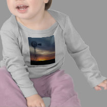 Windmill and Kansas Sunset t-shirts