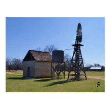 Windmill and Water Tank Postcard