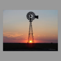 Windmill at Sunset 02 posters by wksimages Windmill at Sunset 02 posters