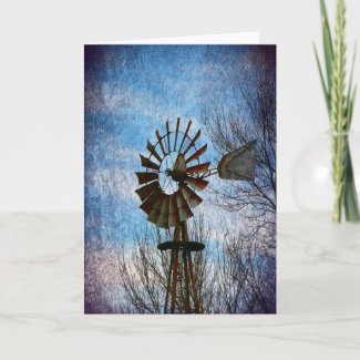 Windmill Blues card