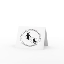 Windmill Chasing Card