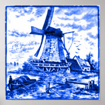Windmill from 1928 print