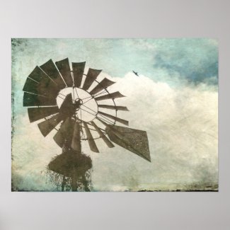 Windmill in the Sky print