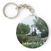 Windmill & Iris Field Keychains