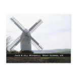 Windmill : Jack & Jill Sussex UK Postcard