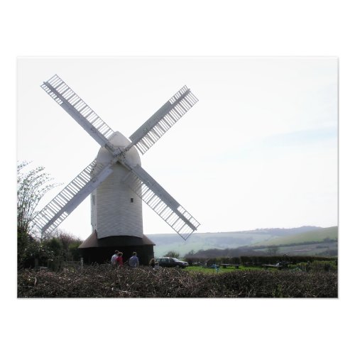 Windmill : Jack & Jill Sussex UK Print / Photo photoenlargement