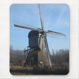 Dutch windmill mousepad