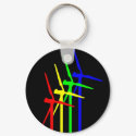 Windmill Night keychains by lonvig Windmill Night keychains