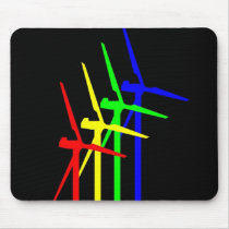 Windmill Night mousepads