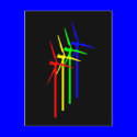 Windmill Night postcards