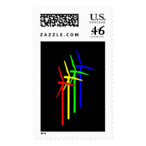 Windmill Night - Siemens Wind Power Postage Stamp