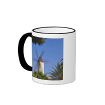 Windmill, Palma, Mallorca, Spain Mugs