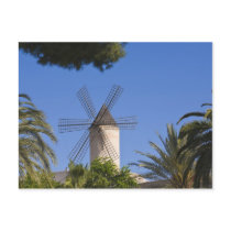 Windmill, Palma, Mallorca, Spain