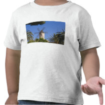 Windmill, Palma, Mallorca, Spain Tshirt