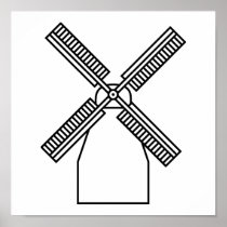 Windmill Print