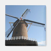 Windmill "Rijn en Lek", Wijk bij Duurstede Magnets
