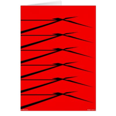 Windmill Shadows Card by lonvig