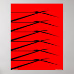 Windmill Shadows Print