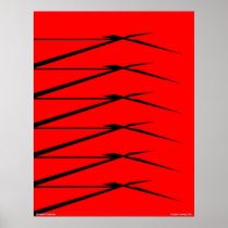 Windmill Shadows Print