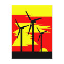 Windmill Sunrise postcards by lonvig Windmill Sunrise postcards