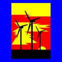 Windmill Sunrise posters