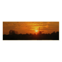 Windmill Sunset Holland Photo Bookmark Card business cards
