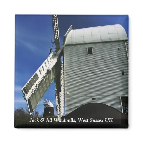 Windmills : Jack & Jills @ West Sussex UK Magnet magnet