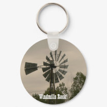 Windmills Rock! keychains