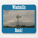 Windmills Rock! mousepads