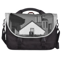 Window Arch Laptop Messenger Bag