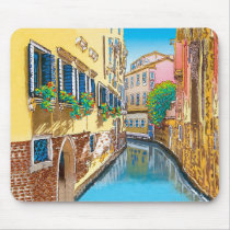 Window Boxes along the Canal mousepads