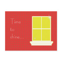 Window Cleaning Post Card Frequent Service Punch postcards by digitmandesign Window Cleaning Post Card Frequent Service Punch postcards