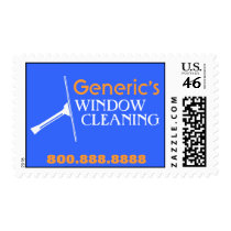 Window Cleaning White Squeegee Postage postage by digitmandesign Window Cleaning White Squeegee Postage postage