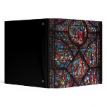 Window depicting scenes binders