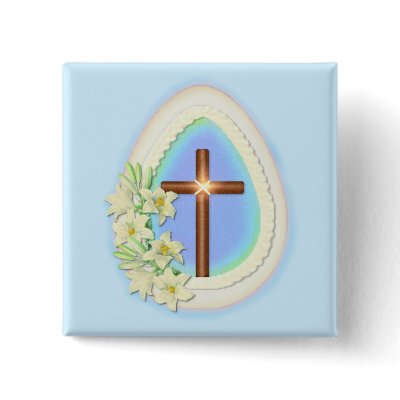 Window Egg and Cross Button by Spice