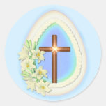 Window Egg and Cross Stickers