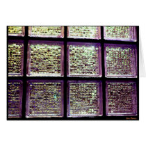 Window in Glass cards
