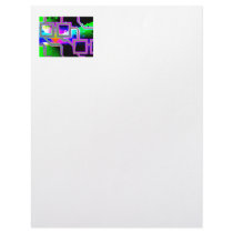 Window into the Universe– Magenta & Cyan Intersect Letterhead