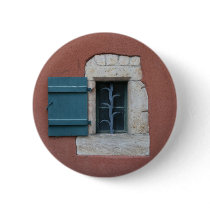 Window, Laufenburg, Switzerland buttons by photoslot Window, Laufenburg, Switzerland buttons